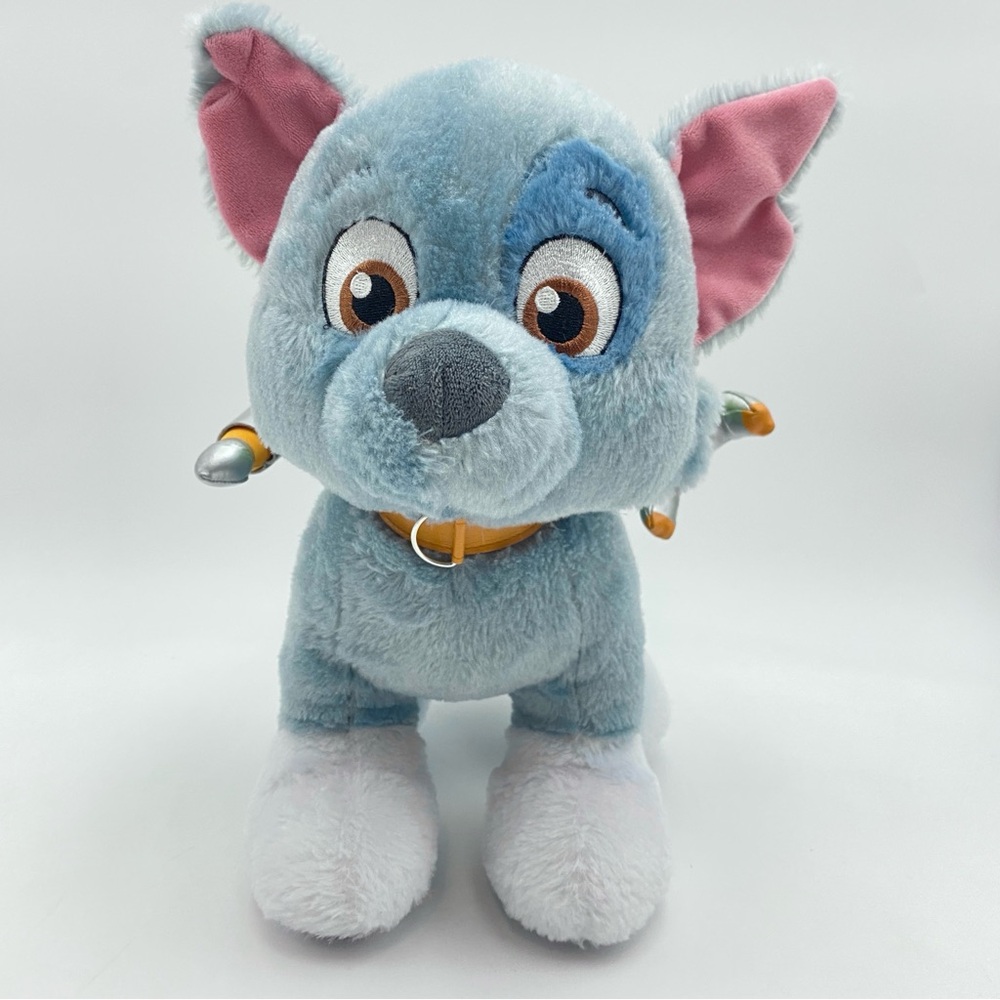 Build-A-Bear Paw Patrol Rocky Plush with Collar & Pup Pack Nickelodeon 2016 HTF